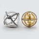 thumbnail image 3 of 9 Anillos de junta de deformación de anillo astronómico Retro de moda plegables para uso diario, 3 of 4