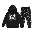 thumbnail image 4 of Jamsmile Toddler Boys Outfit Sets Cozy Long Sleeve Hoodie And Jogger Pants Graphic Print Children Boys Comfort Tracksuits, 4 of 6