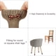 thumbnail image 4 of Protectores de patas de silla, paquete de 24 - Calcetín de muebles tejido para pisos de madera (Beige+Marrón oscuro), 4 of 7