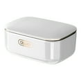 thumbnail image 4 of Soap Dish, Under 5 $, Loetky Soap Dish for Shower Wall Mounted with Drain Bar Soap Holder Soap Stop Mushy Travel Soap Container Bar Soap Box Tray, Soap Dish*1, 4 of 8