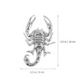 thumbnail image 4 of Miangastore 2 Pcs Car Scorpion Stickers Vehicle Door Window Decals Personalized Stickers, 4 of 8