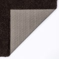 thumbnail image 3 of Elegant Comfort Shaggy Collection Brown Area Rug, 5' x 7', 3 of 3