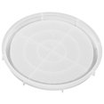 thumbnail image 2 of Molde de bandeja de silicona redonda, molde grande para posavasos de resina con patrón de salpicaduras, molde de epoxi artístico para decoración del hogar, bandeja para servir de 12 pulgadas, herramie, 2 of 6