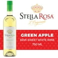 thumbnail image 4 of Stella Rosa Green Apple Semi-Sweet Moscato White Wine, 750ml Glass Bottle, Piedmont Italy, Serving Size 6oz, 4 of 17