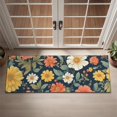 thumbnail image 2 of Pioneer Flower Floral Print Pattern Door Rugs,Washable Non Slip Door Mats Indoor,Decorative Door Mats,Entry Mat Indoor for Entrance,Bedroom,Kitchen,Bathroom,16"x47", 2 of 6