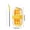 Yellow, variant on Self Freezing Ice Maker Mug, Portable Travel Cup With Straw, Food Grade Silicone Ice Mold, Multi Purpose Drink Container for Home Outdoor Daily Cold Drink Making