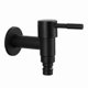 thumbnail image 1 of Stainless Steel Wall Mounted Garden Faucet, 1 Piece Wall Mounted Washer Faucet, G1/2 Inch Balcony, Bathroom, Kitchen, Garden Washer Faucet (black), 1 of 5
