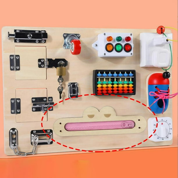 Accesorios para tablero ocupado Capacidad práctica Desarrollo de inteligencia Portátil Temprano perfke Material de tablero ocupado