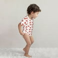 thumbnail image 5 of Rocae Hand Drawn Strawberry for Baby Climbing Clothes Soft Baby Romper for Active Infants Comfortable and Breathable Crawling Jumpsuit Unisex Baby Outfit 18 Months, 5 of 8