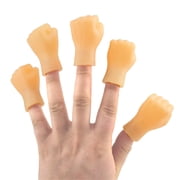 Tiny Hands Fist Bump Puppets 2 Pack Miniature Novelty Finger Toys for Interactive Play and Learning