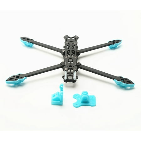 Image of Dazzduo Frame Freestyle Remote Drone FPV 5mm Arm Frame 295mm 5mm Arm Mark4 7inch 295mm Arm Frame 3K Frame Remote Drone Print 5mm Arm 3K Carbon Fiber Drone Print DIY Carbon Fiber 7