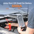 thumbnail image 2 of Jump Starter Acmount W160 5000A con compresor de aire de 150 PSI, 2 of 9