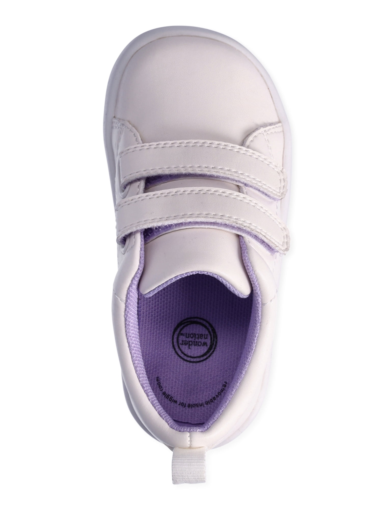 Wonder Nation Unisex Baby Two-Strap Adaptive Shoes