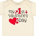 thumbnail image 4 of Inktastic My First Valentines Day Red Hearts Boys or Girls Baby Bodysuit, 4 of 5