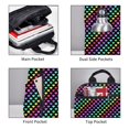 thumbnail image 3 of Yiaed Rainbow Hearts Print Lightweight Backpack Travel Backpacks Hiking Daypack for Women Men, 3 of 5