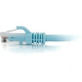 thumbnail image 4 of C2G 10ft Cat6a Snagless Unshielded (UTP) Network Patch Ethernet Cable-Aqua, 4 of 5