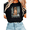Black-1, variant on Women I Got That Dog In Me Funny Bloodhound Graphic Tees T Shirt Tops Round Neck Cotton T Shirt White S-5XL