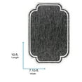 thumbnail image 4 of Livabliss Outdoor Rugs, 8x10 Miami Beach Traditional Black Area Rug for Patio, Porch, Deck, Backyard, Waterproof Indoor Outdoor Carpet (7'10" x 10'), 4 of 7
