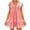 Rouge, variante sur Robe d'Été pour Femmes Aguichant Mode Femmes Été Boutonnée Décontractée Imprimée Robe à Col en V Manches Courtes Robe Mini Courte Robe d'Été Courte pour Femmes Robe d'Été Décontractée pour Femmes