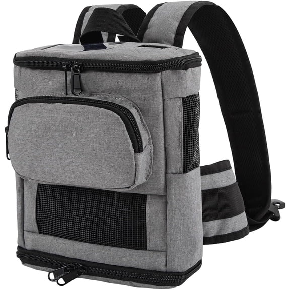 YXMEIGUO Oxygen Concentrator Backpack for Inogen One G5 & Inogen Rove 6, Lightweight Oxygen Machine Carrying Bag with Adjustable Shoulder Straps, Gray
