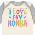 thumbnail image 4 of Inktastic I Love My Nonna Baby Clothes Girls Long Sleeve Baby Bodysuit, 4 of 5