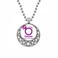 thumbnail image 1 of Constellation Fate Birthday Celebration Cancer Necklaces Pendant Retro Moon Stars Jewelry, 1 of 3