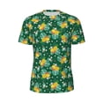 thumbnail image 6 of Rocae Tropical Fruit for Men's Mesh Quick-Dry Short Sleeve Workout T-Shirt,Mens Crew Neck Tee Lightweight Soft Classic T Shirts 6X-Large, 6 of 9