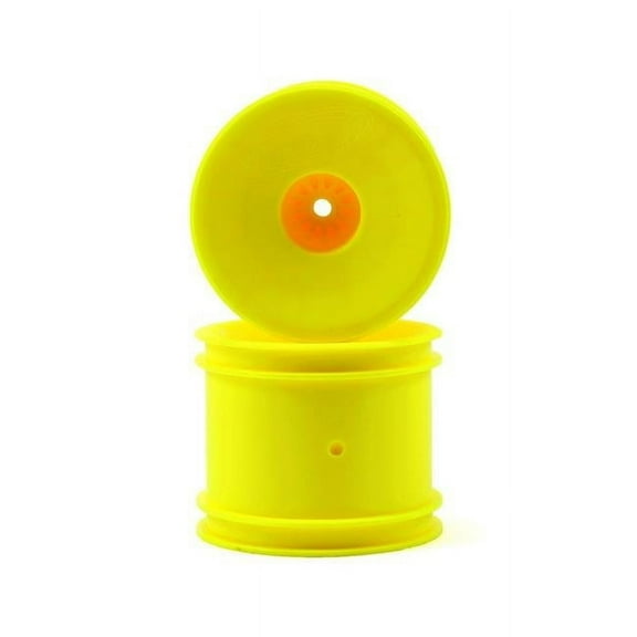 DE Racing -SS4-AY Speedline ST Wheels for ASC T5M-T6.1 / Tekno ET410 / Yellow / 4p