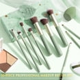 thumbnail image 5 of Birthday Gift Basket for Women & Teen Girls, 10 PCS Teen Girl Gifts Trendy Stuff Set with Empowering Tasks Makeup Brushes & Bag, Makeup Gift Box for Her Daughter Niece Sister, Green, 5 of 9