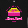 thumbnail image 4 of Inktastic Summer Enjoy the Sunshine Miami Beach Florida in Pink Boys or Girls Baby T-Shirt, 4 of 5