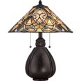 thumbnail image 3 of Quoizel Lampe de Table Indienne en Bronze Impérial, 3 of 3