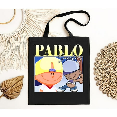 vintage Pablo Sanchez Vintage Retro 90S Bootleg Backyard Baseball Essential Tote Bag-TH20863