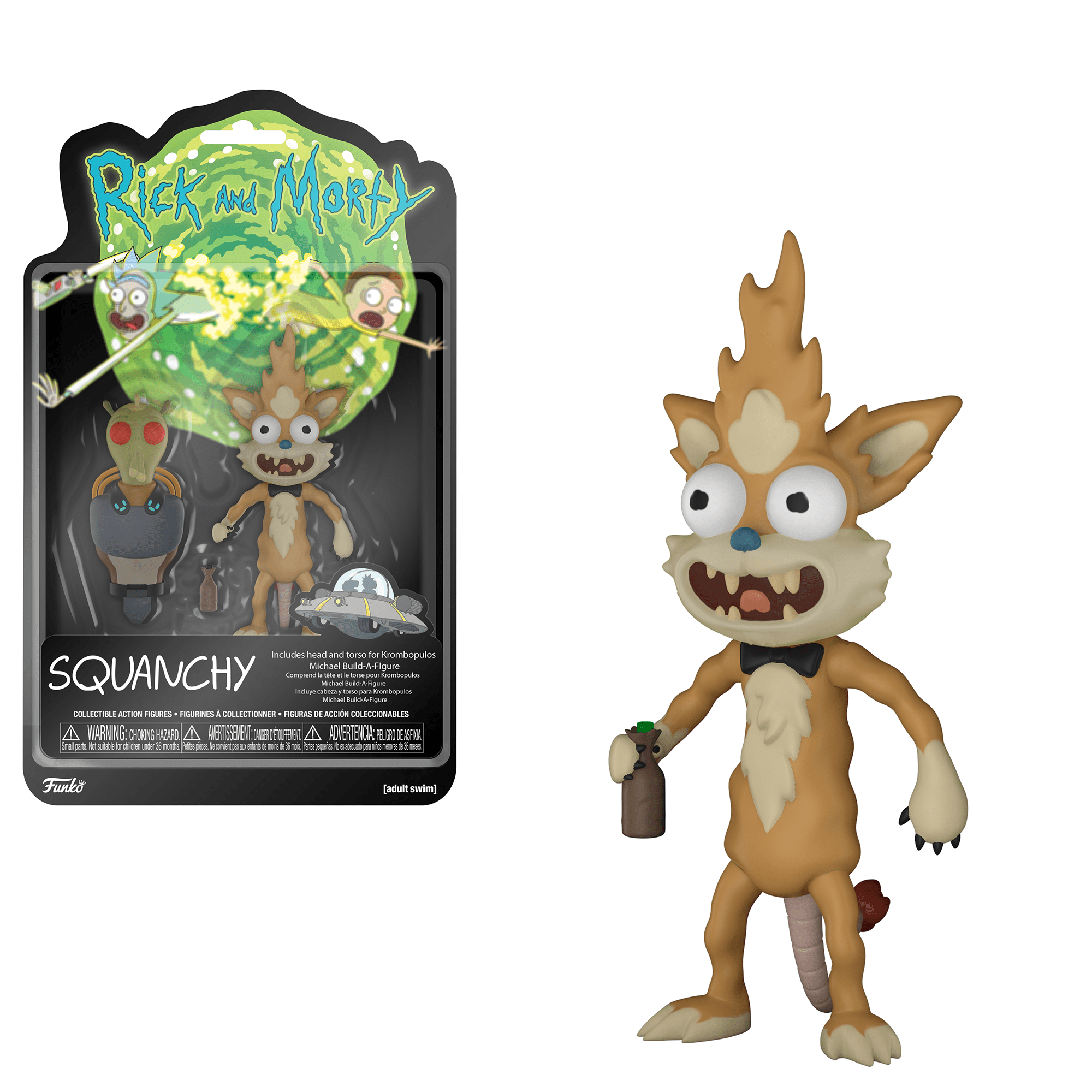 Funko Rick and Morty Series 2 Purge Suit Morty Action Figure BAF Krombopulos New 