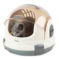 thumbnail image 1 of Cage de Transport pour Chat Portable Respirante Sac de Transport pour Animaux avec Coussin Mat, 1 of 10