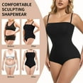 thumbnail image 6 of MANIFIQUE Strapless Shapewear for Women, Tummy Control Triangle Bodysuit, 6 of 7