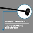 thumbnail image 2 of Mainstays Smart Rods Adjustable Curved Shower Curtain Rod, Tool-Free Tension or Wall-Mount Installation, 50" to 72", 2 of 6