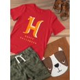 thumbnail image 3 of Hand Drawn Halloween Sign T-Shirt Toddler -Image by Shutterstock,  5 Toddler, 3 of 4