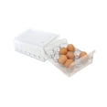 thumbnail image 4 of Cajón de almacenamiento de huevos Mind Reader, apilable y transparente, juego de 2, 4 of 8