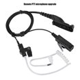 thumbnail image 3 of Air Tube Earpiece Headset Mic For CB Ham Radio MTP850S MTP830S Walkie Talkie Accessory, 3 of 4