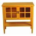 thumbnail image 6 of Heather Ann  2-door Console Cabinet with Glass Insert and Bottom Shelf, 6 of 11
