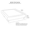 thumbnail image 5 of Box Base Cama Queen Size Dicasa  Beige, 5 of 5