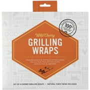 Wildwood Grilling Cherry Grilling Wraps - 7.25x8" 8 Pack with String