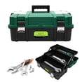 thumbnail image 2 of Multiple Compartment Toolbox With Handle, 3 Expandable Layers, Foldable Storage Case For Workshop Essential Easy Access, 2 of 9