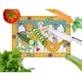 thumbnail image 2 of Carolines Treasures PJC1101LCB Let Love Grow Here Glass Cutting Board- Large, 2 of 2
