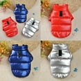thumbnail image 3 of Dog Pets Warm Vest Jacket Coat For Cold Weather Cotton Padded Vest Winter Clothes, 3 of 8