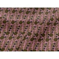 thumbnail image 4 of oneOone Viscose Jersey Fabric Leaves & Floral Block Decor Fabric Printed BTY 60 Inch Wide, 4 of 4
