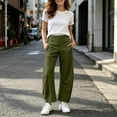 thumbnail image 5 of Dxzfnsa Women's Hiking Pants Women Quick Dry Lightweight Joggers Pants with Pockets Loose Casual Solid Color Long Pangts, 5 of 8
