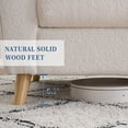 thumbnail image 4 of TROPOW 84" Modern 3-Seater Sofa Couch – Deep Seats, Wide Armrests, Wooden Legs, Comfortable for Living Room or Apartment, Easy Assembly – Space Saving, 4 of 8