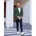 thumbnail image 4 of COOFANDY Men's Slim Fit Casual Blazers Lightweight Sport Coats One Button Suit Jackets, 4 of 6