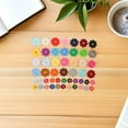thumbnail image 4 of LOLIPPYY 50Pcs Sunflower Embroidered Iron on Patches Assorted Color Floral Applique for Clothing Repair and Decoration, 4 of 8